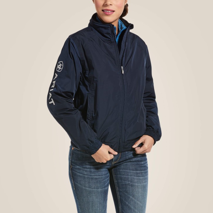 Ariat Damen Stable Jacket insulated Navy