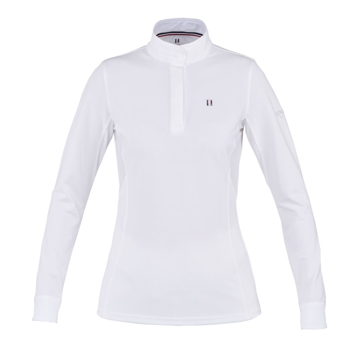 Kingsland Classic Turniershirt Damen langarm white