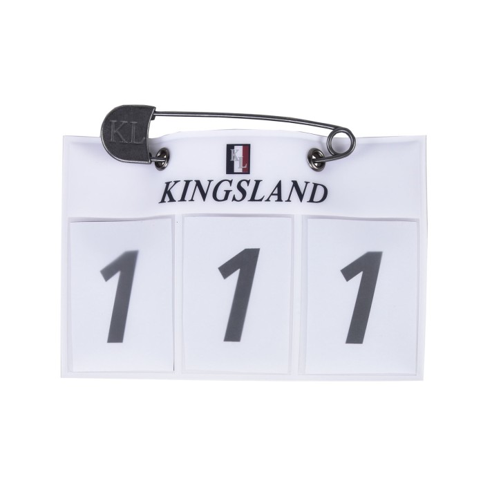Kingsland Classic Startnummern weiß