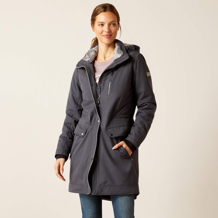 Ariat Damen Parka Tempest wasserdicht in ebony S