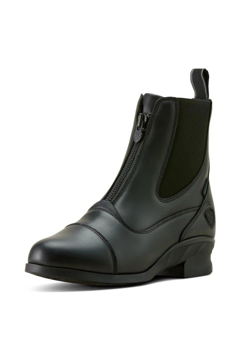 Ariat Damen Stiefelette Heritage Zip wasserdicht schwarz