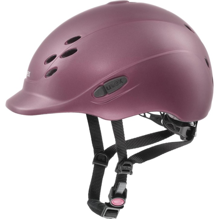 Uvex Kinder Reithelm Onyxx ruby matt Gr. 49 – 54