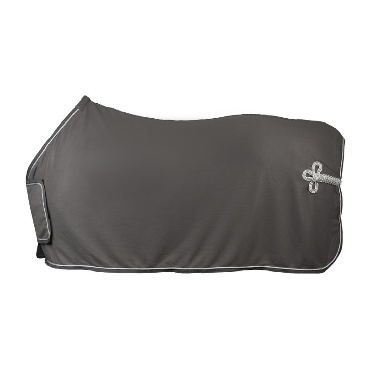 Horka Fleecedecke grau/silber