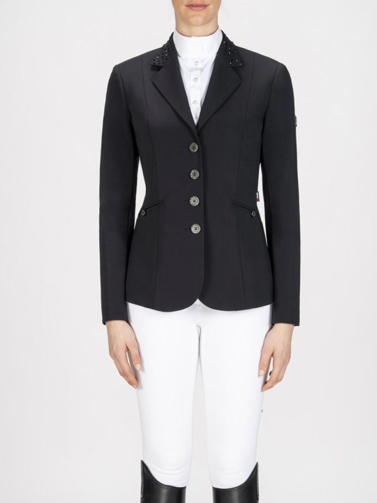 Equiline Damen Turnier Jacket Gioia Schwarz m Glitzer