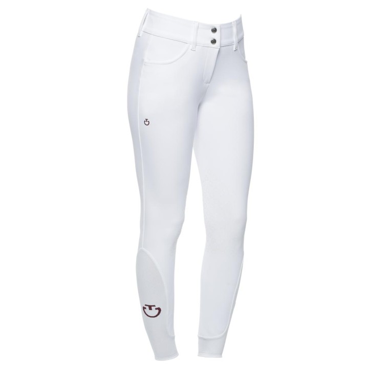 Cavalleria Toscana Damen Kniegripreithose American Breeches weiß
