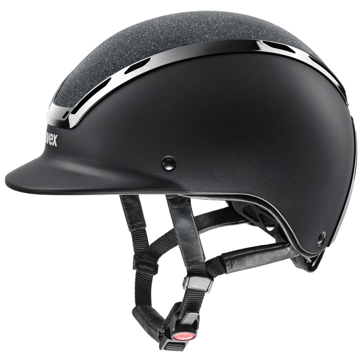 Uvex Exxeed Starshine Reithelm – schwarz