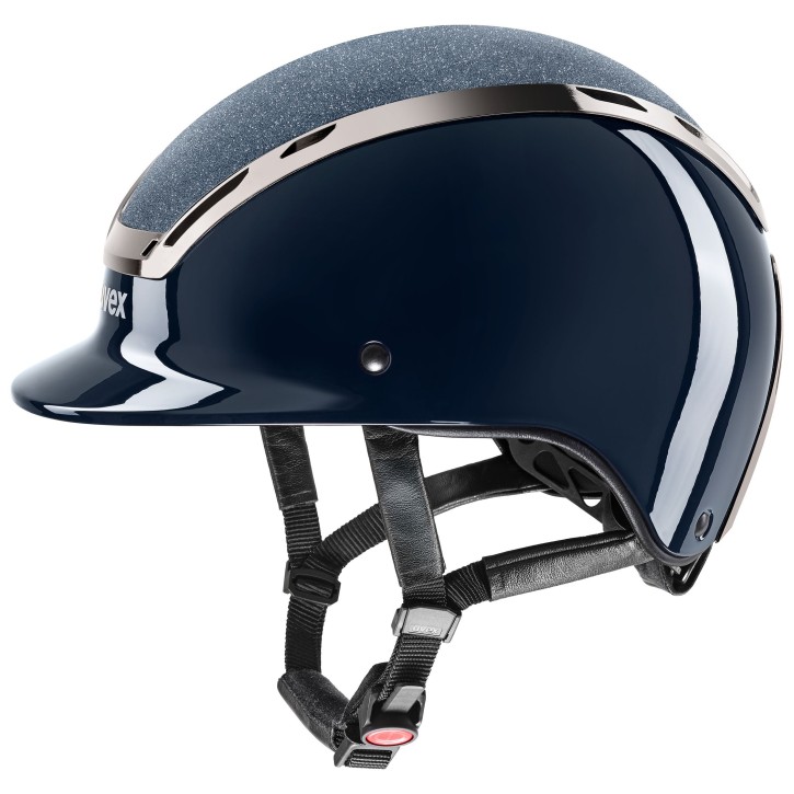 Uvex Exxeed Blaze Reithelm – Blau