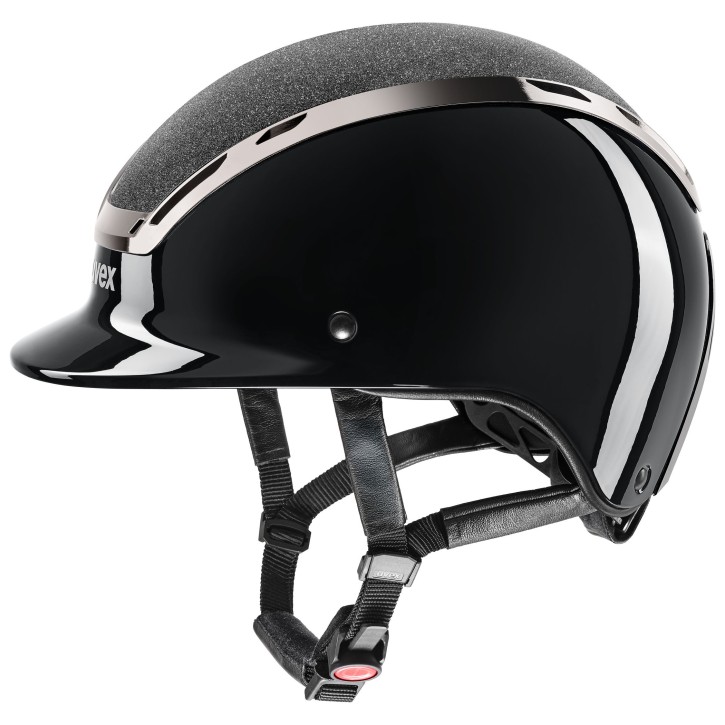 Uvex Exxeed Blaze Reithelm – Schwarz