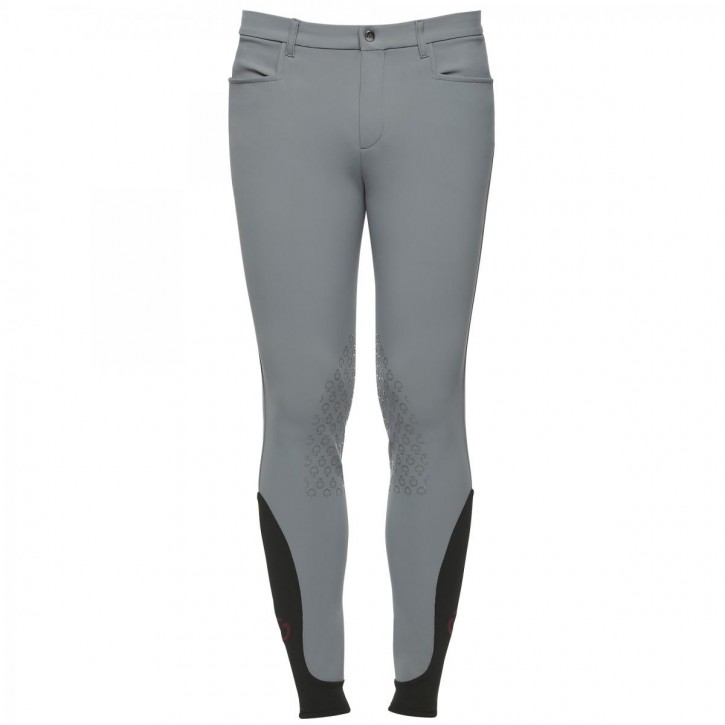 Cavalleria Toscana Herrenreithose Kniegrip Hellgrau