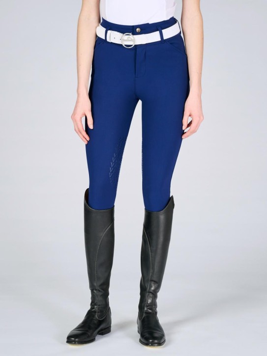 Vestrum Damenreithose Kniegrip Molveno Blau