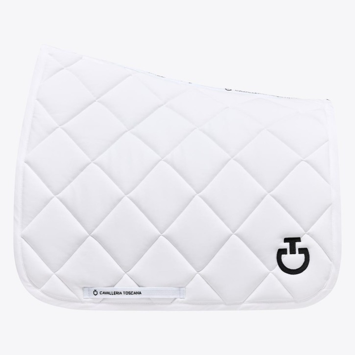 Cavalleria Toscana Dressur Schabracke Diamond Quilted weiß