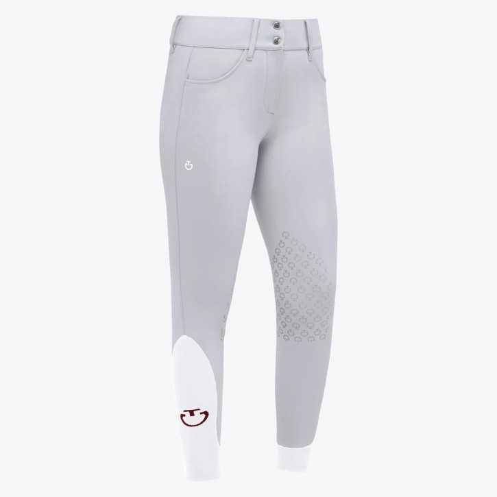 Cavalleria Toscana Damenreithose American Breeches Knie Grip light grey 36 (IT 40)