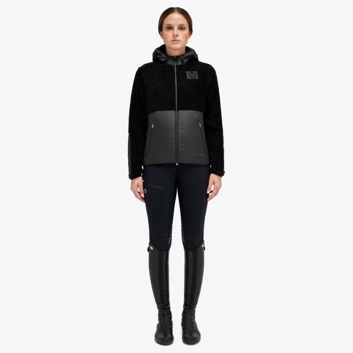 Cavalleria Toscana Damen Sweatshirt Jacke Academy schwarz