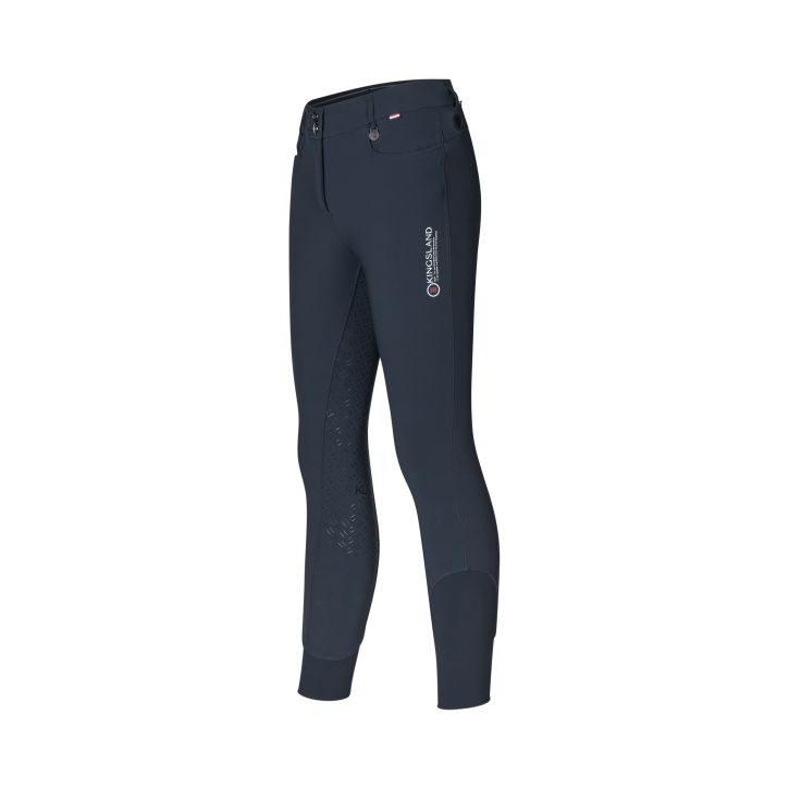 Kingsland Damen Heiz-Reithose Vollgrip KLKarolina Navy