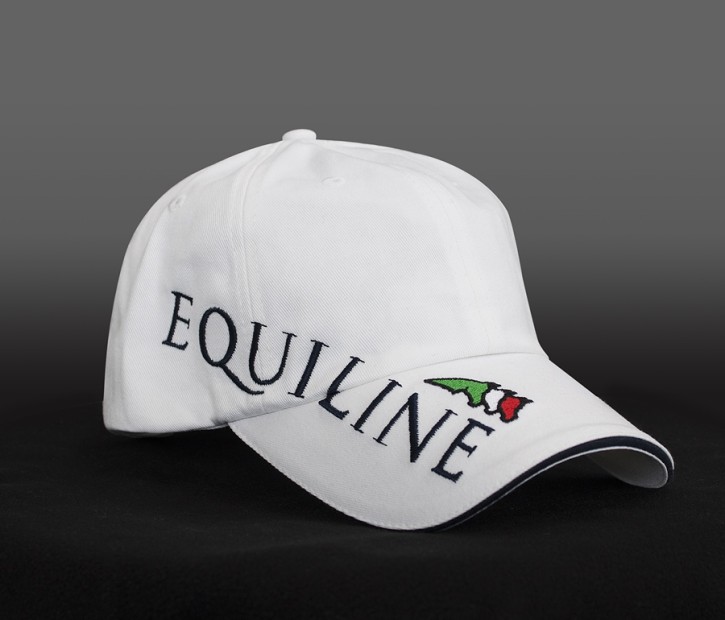 Equiline Cap Logo Weiß