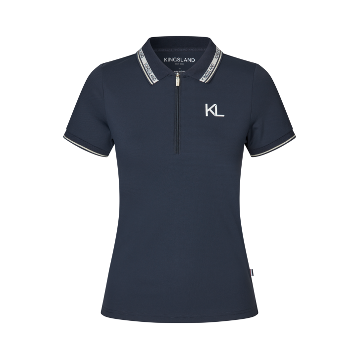 Kingsland KLNaira Piqué-Poloshirt Damen Navy