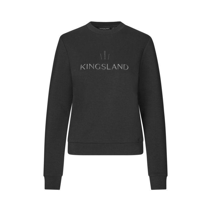 Kingsland KLMona Pullover Damen mit Swarovski-Steinen schwarz
