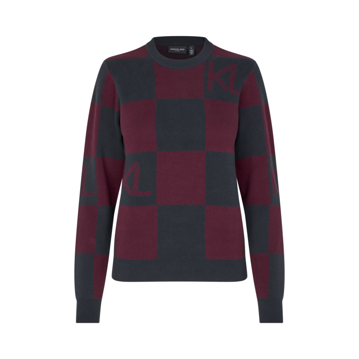 Kingsland KLMelanie Strickpullover Damen Plum Wine