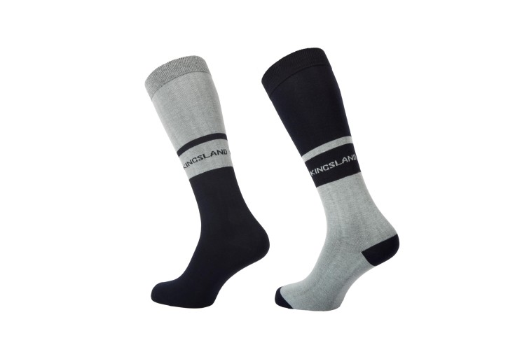 Kingsland Coolmax Reitsocken KLMiko Hellgrau 38/40