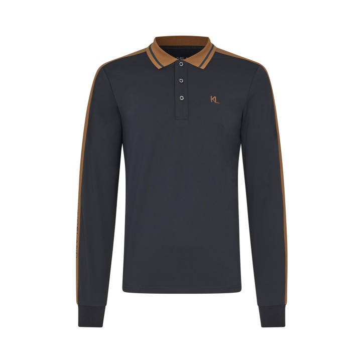 Kingsland Langarm-Poloshirt Herren KLMarco Navy