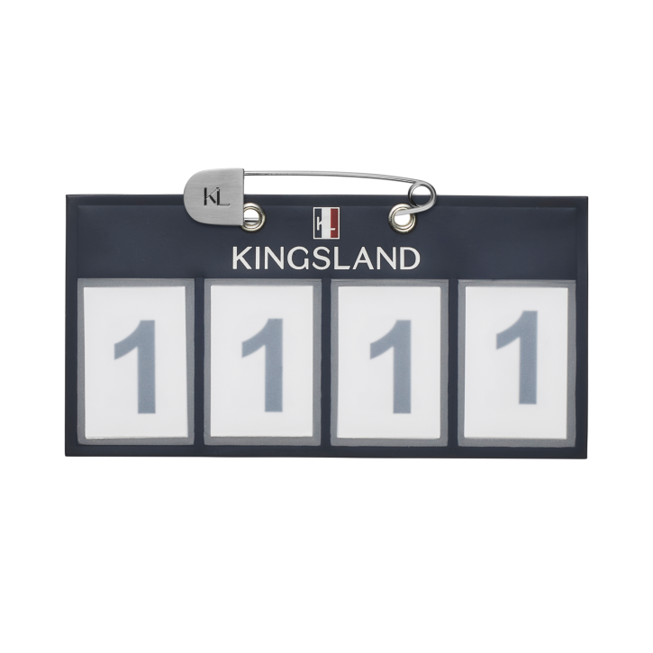 Kingsland Classic Startnummern Vierstellig Navy