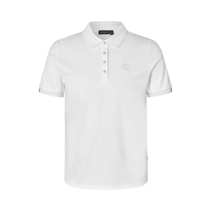 Kingsland Turniershirt Kurzarm Herren KLLorenzo Weiß