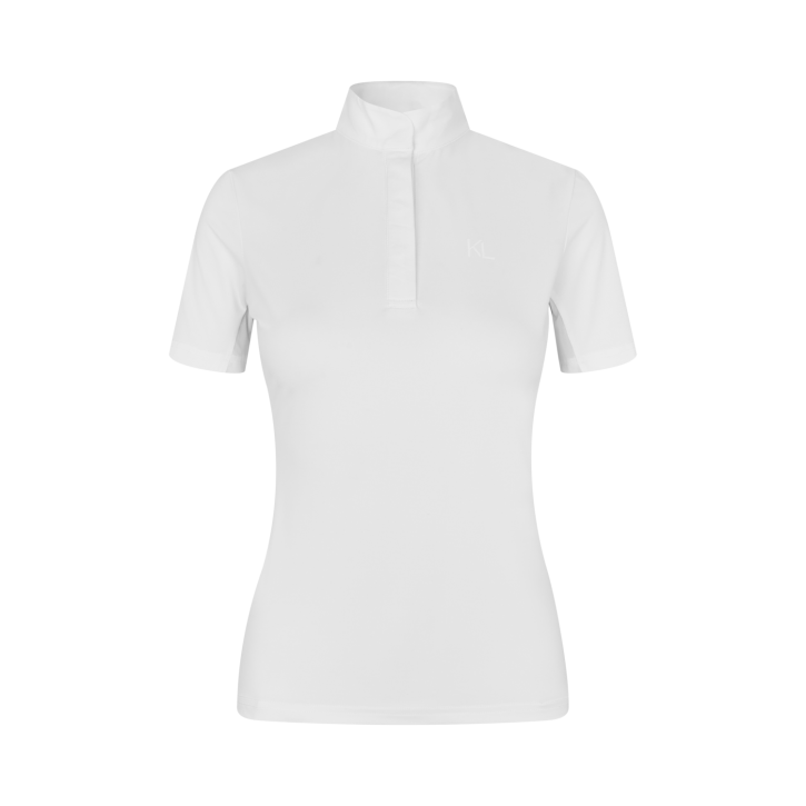 Kingsland Turniershirt Damen Kurzarm KLLizzy Weiß