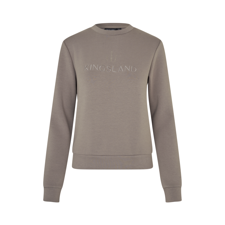 Kingsland Sweatshirt Damen KLLola Graubraun