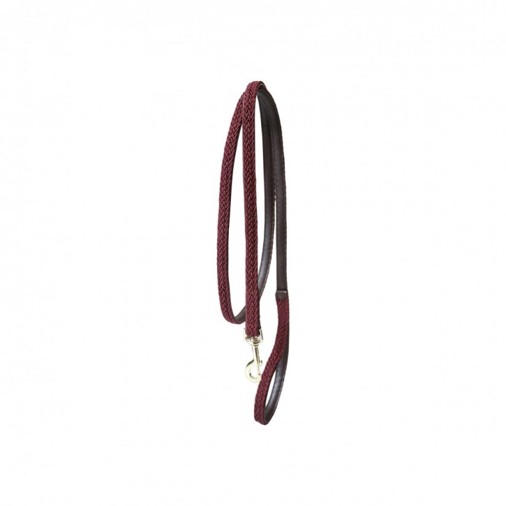 Kentucky Hundeleine Nylon geflochten 2 m bordeaux