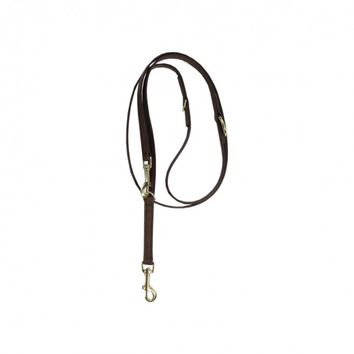 Kentucky Hundeleine Velvet mit Lederimitat