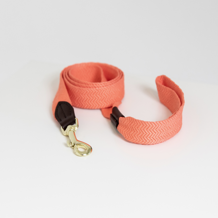 Kentucky Hundeleine Jacquard neonorange