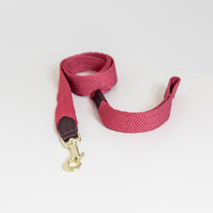 Kentucky Hundeleine Jacquard pink
