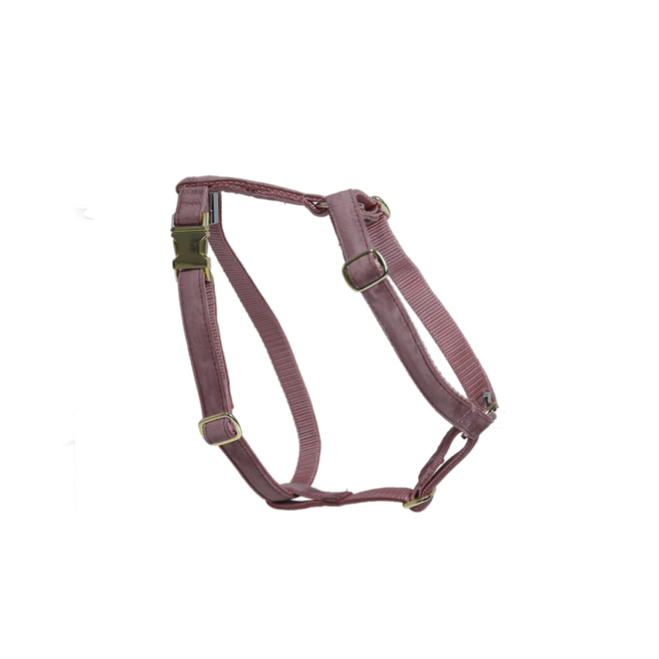 Kentucky Hundegeschirr Loop Velvet altrosa