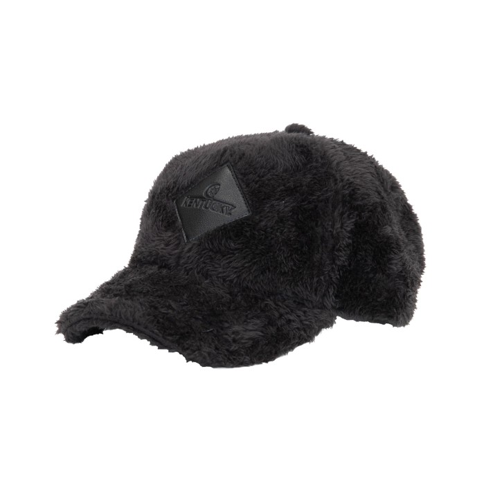 Kentucky Baseball Cap Teddy Fleece Schwarz