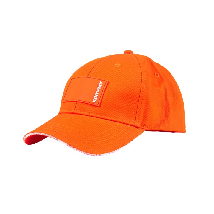Kentucky Cap mit gummiertem Logo Orange