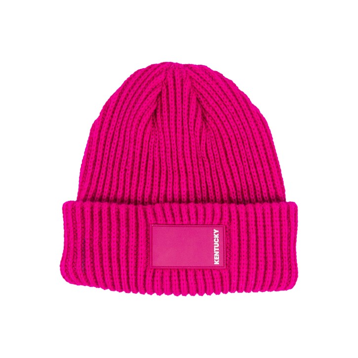 Kentucky Mütze mit gummiertem Logo Rosa