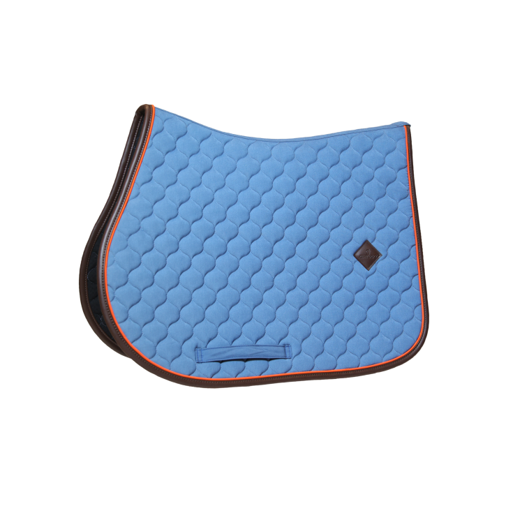 Kentucky Schabracke Onion Quilt Leder Neon Springen