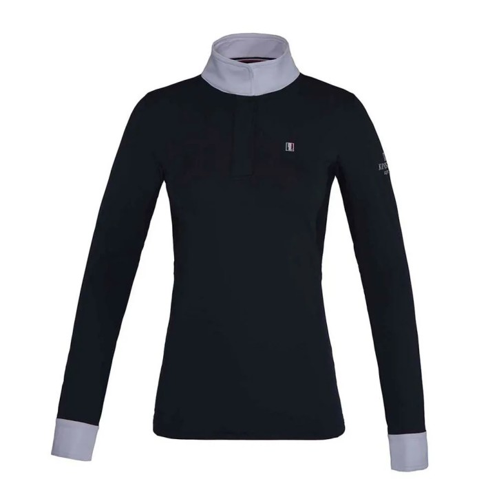 Kingsland Classic Turniershirt Damen langarm navy