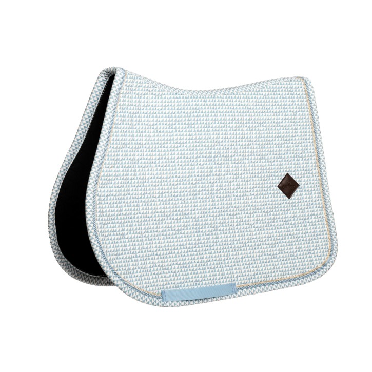 Kentucky Schabracke Velvet Print Springen Hellblau