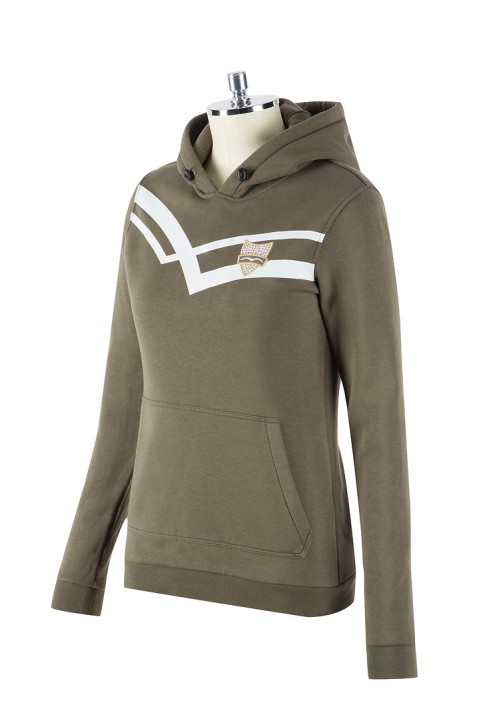 Animo Damen Sweatshirt Lasso Dunkelgrün 36 (it 40)