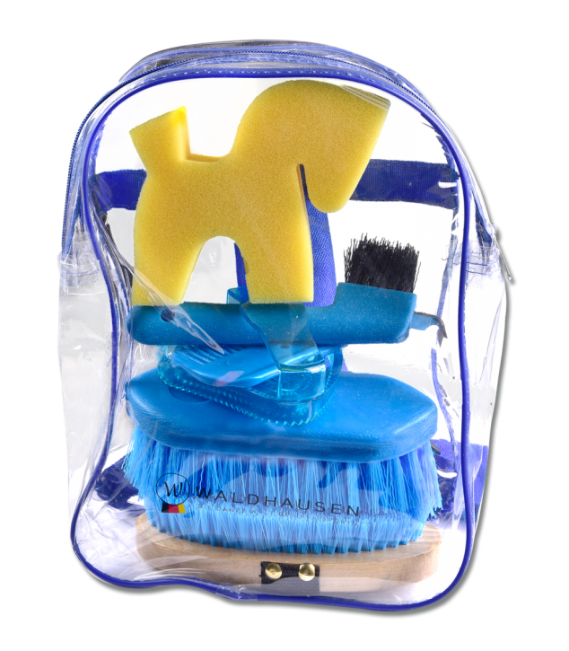 Waldhausen Putzrucksack für Kinder Blau
