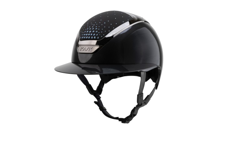 Kask Star Lady Pure Shine Anthracite Crystals Passage Montana Blue