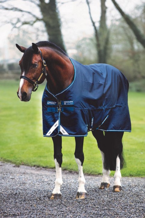 Horseware Regendecke Amigo Bravo 12 Original  Navy