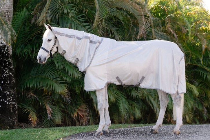 Horseware Fliegendecke Amigo All in One grey & silver