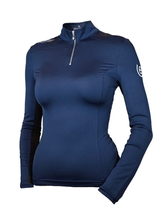 Equestrian Stockholm Air Breeze Top Midnight Blue