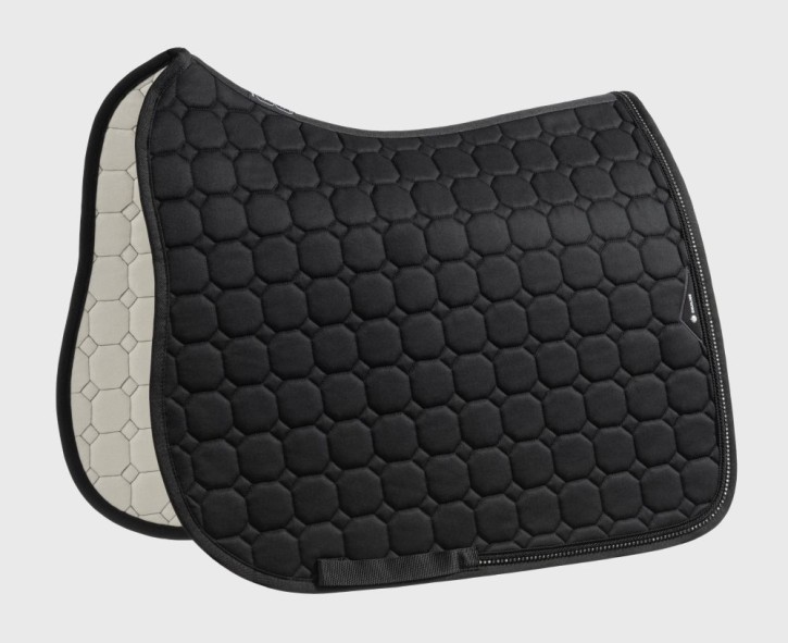 Equiline Dressurschabracke Eqcrystaro mit Strasssteinen Schwarz
