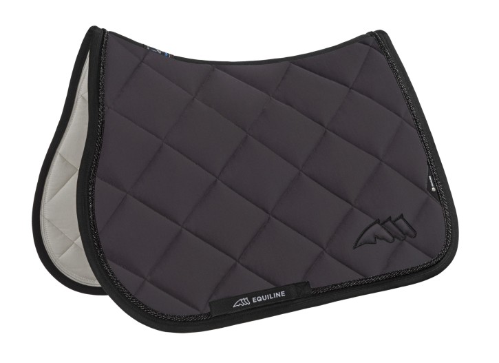 Equiline EQUvenc Springschabracke mit Glitzerkordel braun