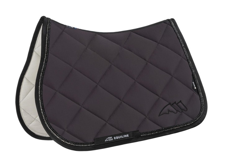 Equiline EQUvenc Springschabracke mit Strasssteinen braun