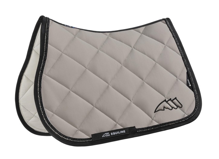 Equiline EQUvenc Springschabracke mit Strasssteinen sabbia