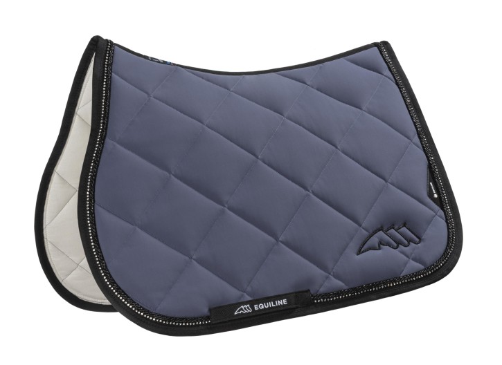 Equiline EQUvenc Springschabracke mit Strasssteinen night shadow